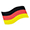 German Flag Car Magnets